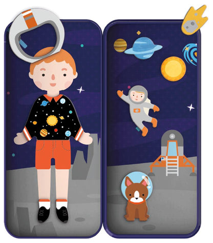 Boîte De Puzzle Magnétique - Aventuriers De L'espace