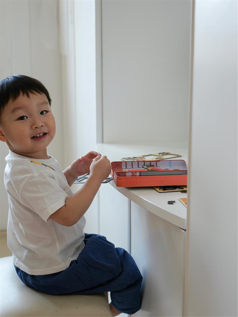 Boîte De Puzzle Magnétique - Pompier