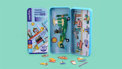 Boîte De Puzzle Magnétique - Avions