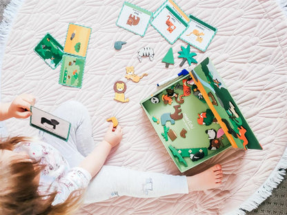 Magnetbuch - Die Tierwelt