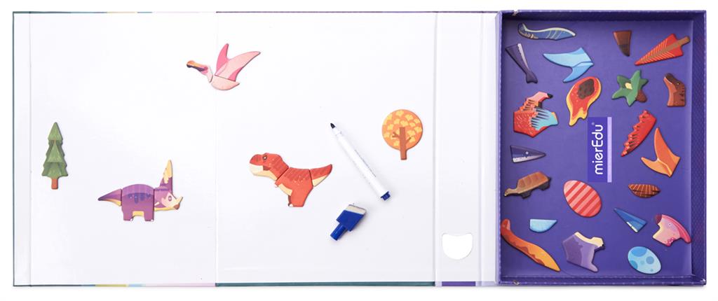 Magnetic Book - The World of Dinosaurs
