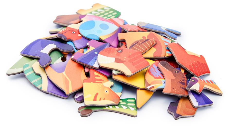 Magnetic Book - The World of Dinosaurs