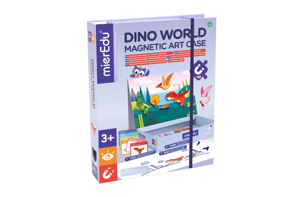 Magnetic Book - The World of Dinosaurs