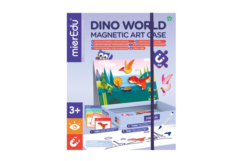 Magnetic Book - The World of Dinosaurs