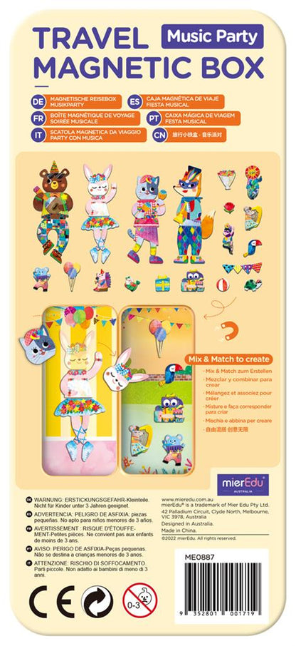 Boîte De Puzzle Magnétique - Animaux