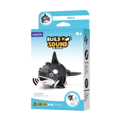 3D Construction Puzzle - Orca