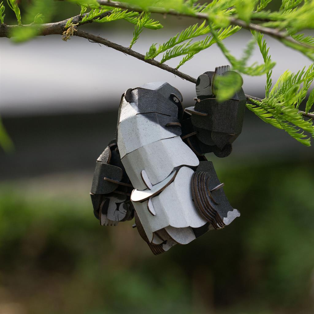 3D Construction Puzzle - Gorilla