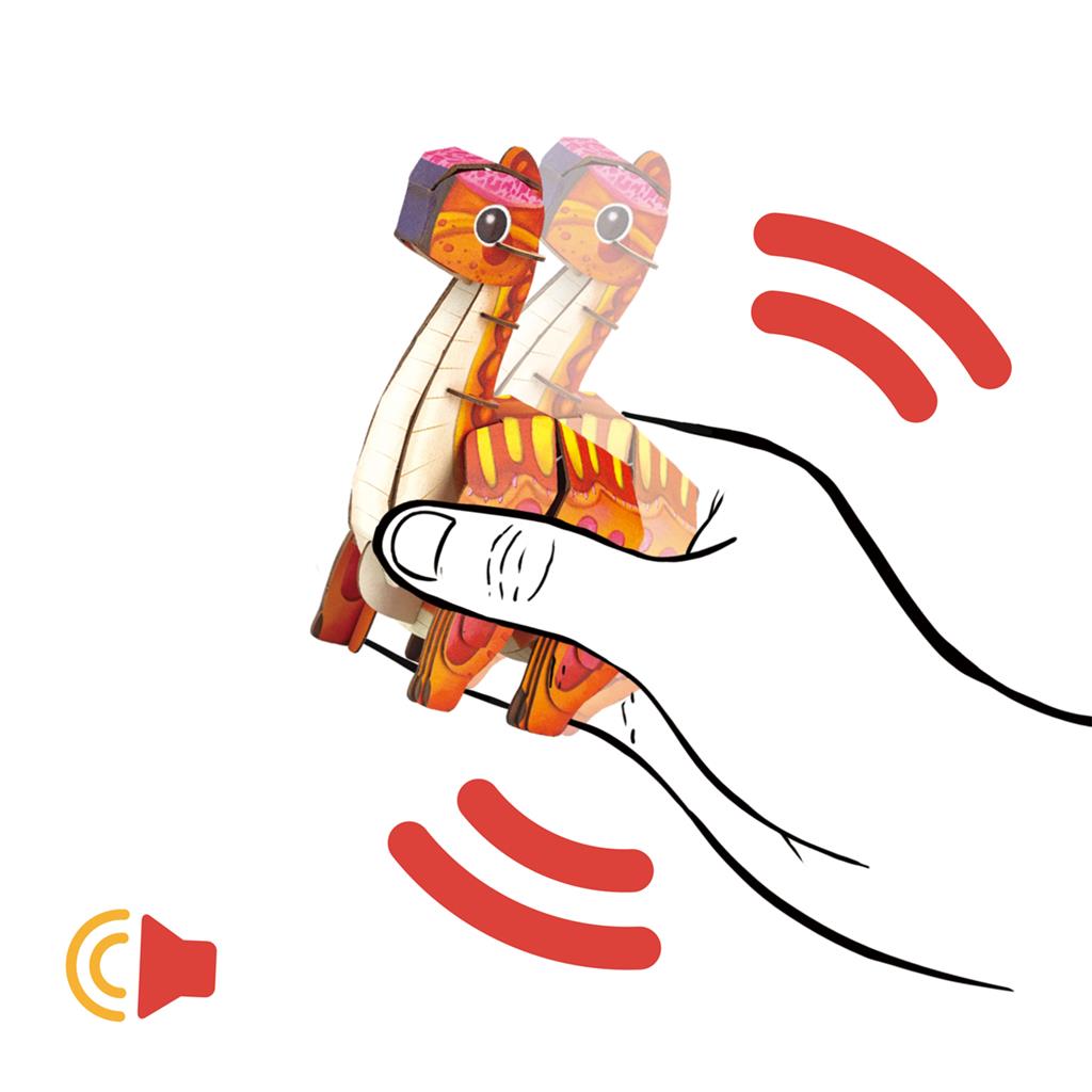 3D Puzzle Construction - Brachiosaurus