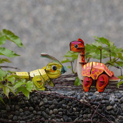 3D Puzzle Construction - Brachiosaurus