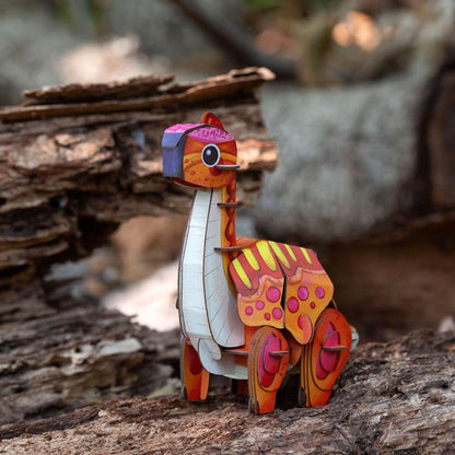 3D Puzzle Construction - Brachiosaurus