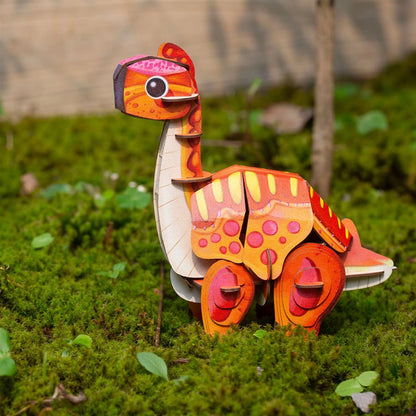 3D Puzzle Construction - Brachiosaurus