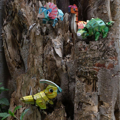 Puzzle 3D Construction - Ankylosaure