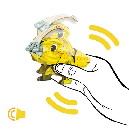 3D Puzzle Konstruktion - Parasaurolophus