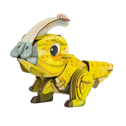 3D Puzzle Konstruktion - Parasaurolophus