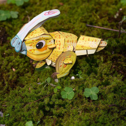 3D Puzzle Konstruktion - Parasaurolophus