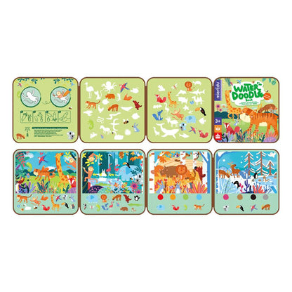 Magische Wasserfarbe - Waldtiere