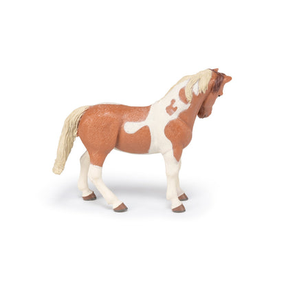 Figurine Jument pinto