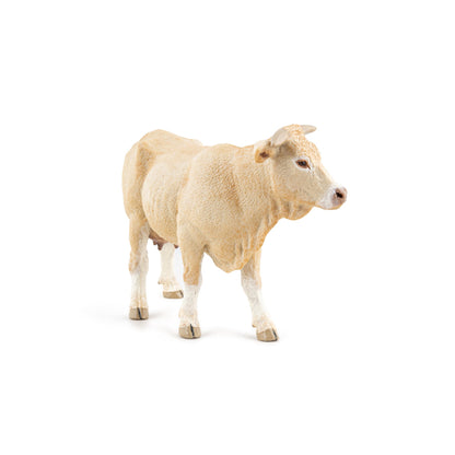 Figurine Blonde d'Aquitaine Papo - animal de la ferme