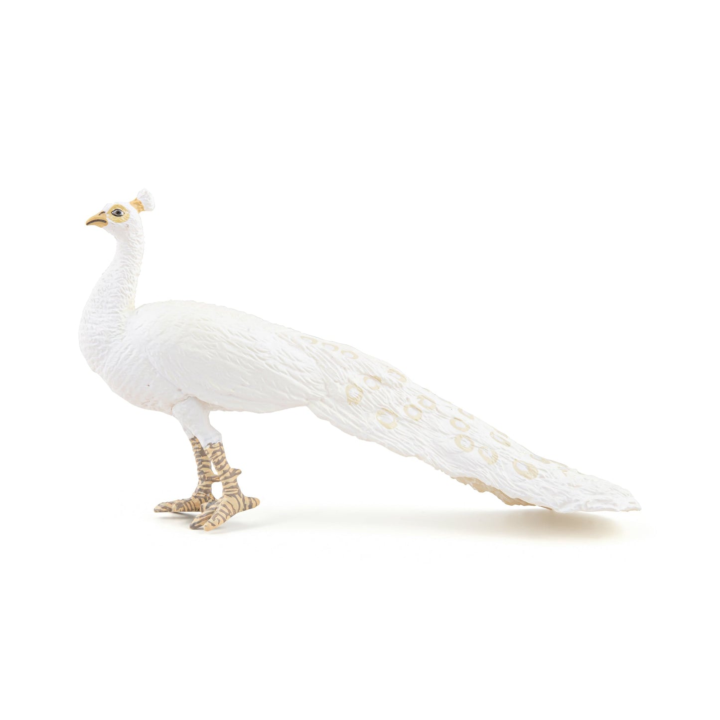 Figurine Paon blanc