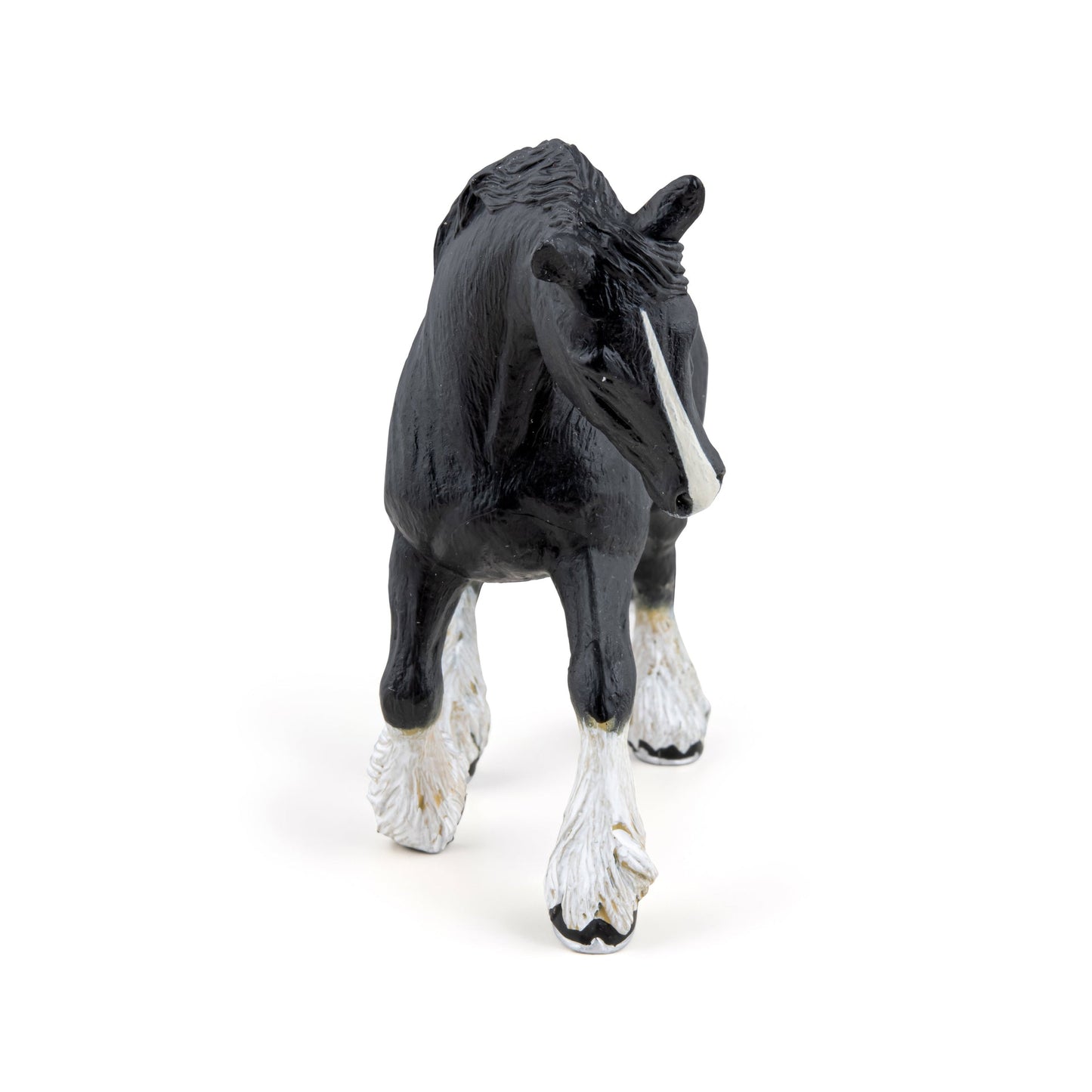 Figurine Etalon shire noir Papo - cheval