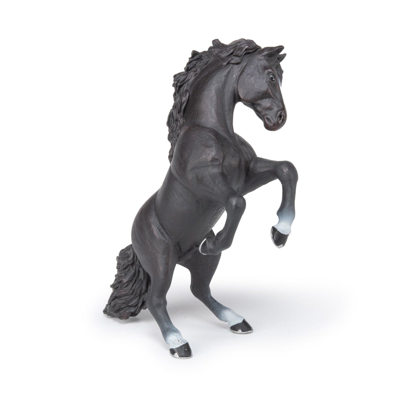 Figurine Cheval cabré noir