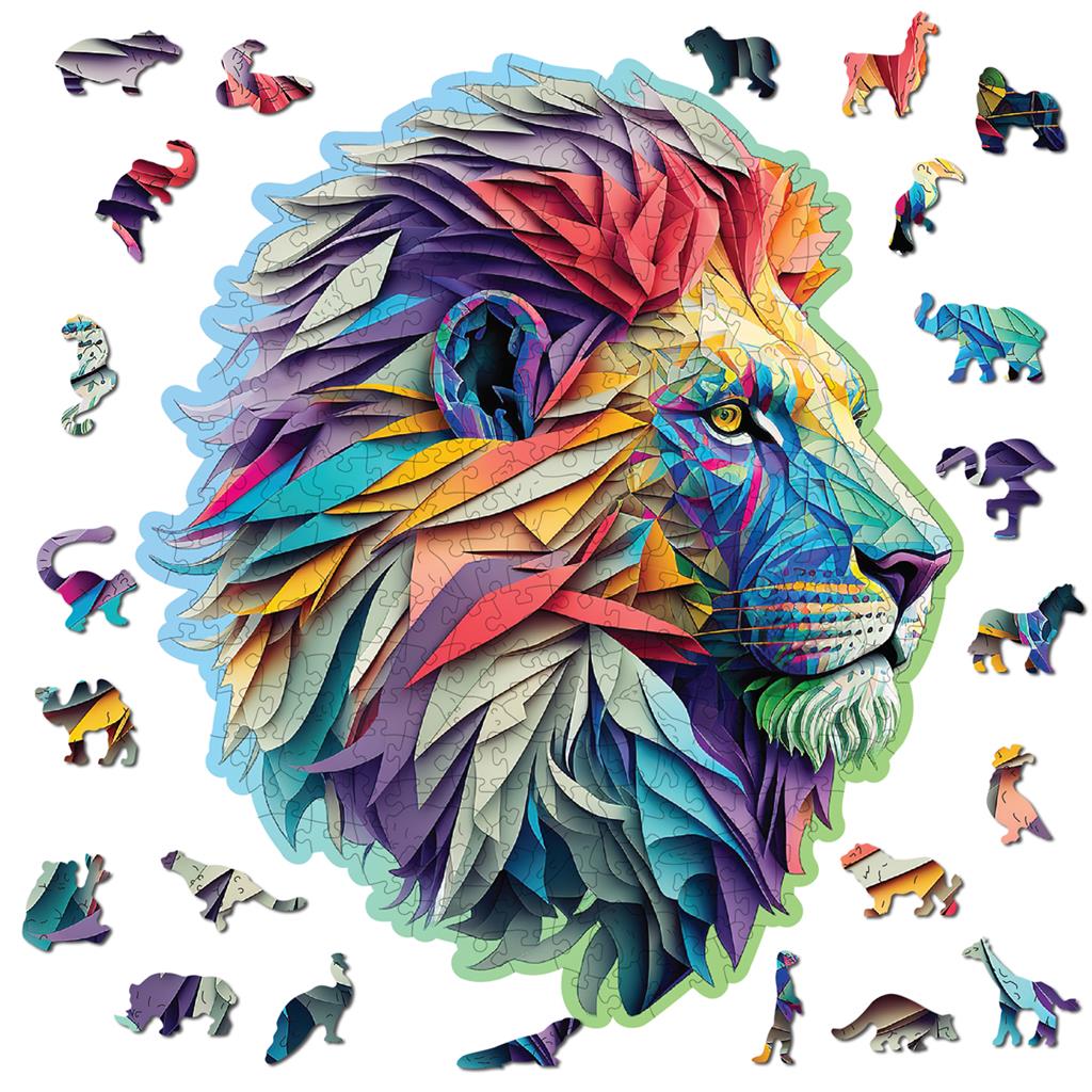 Puzzle Lion moderne