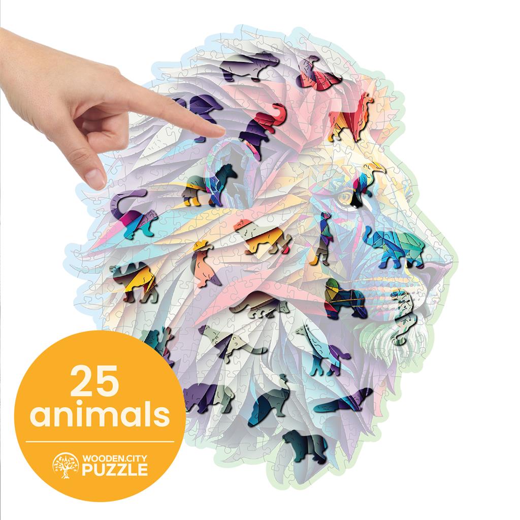Puzzle Lion moderne