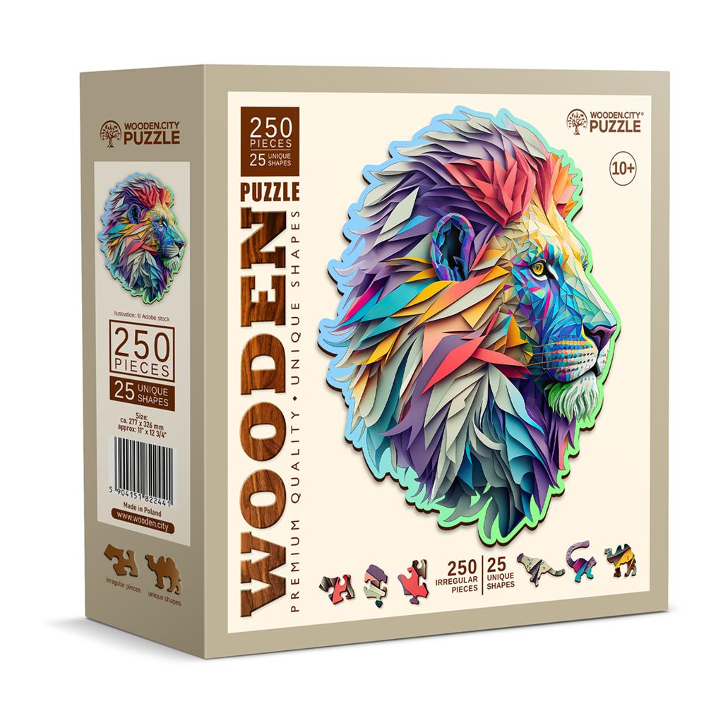 Puzzle Lion moderne