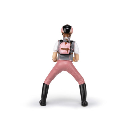 Figurine Jeune cavalière fashion Papo - cheval