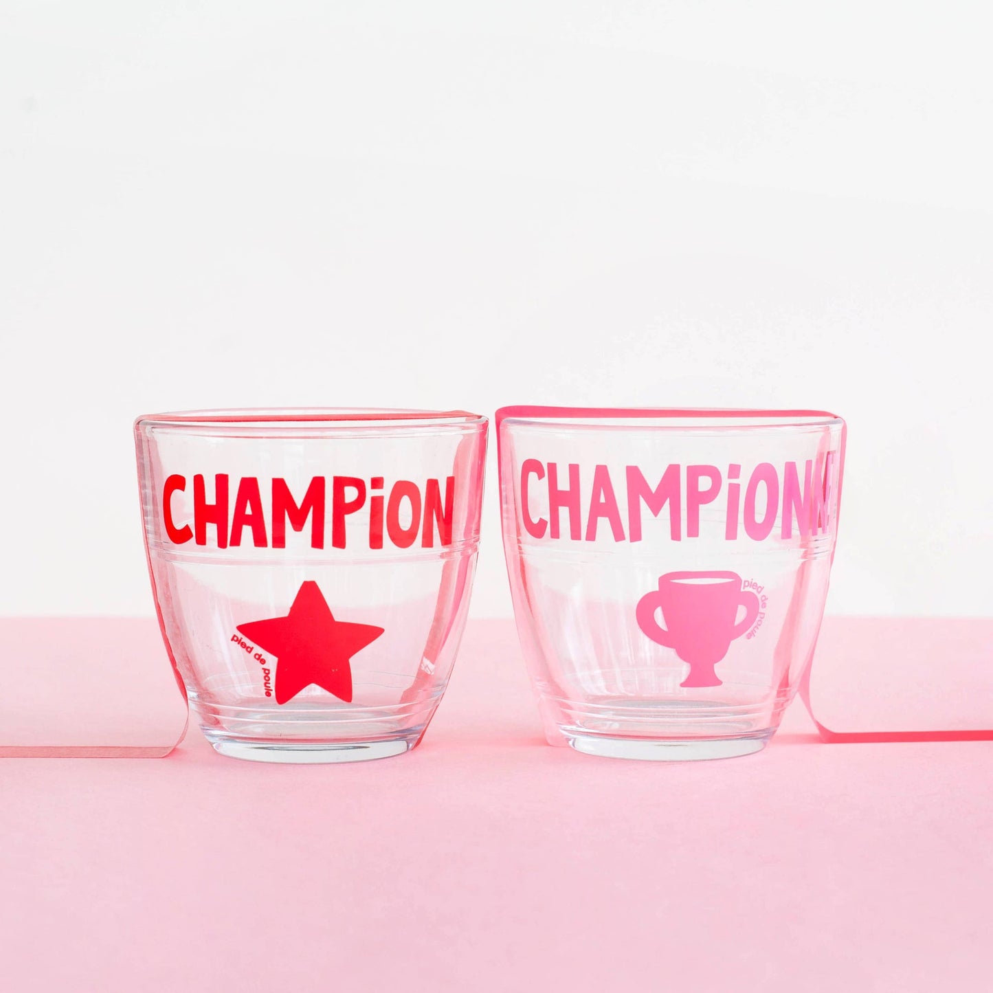 Verre Duralex Championne – vue produit 3