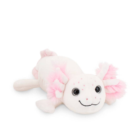 Plüschtier aus weißem Axolotl, 20 cm