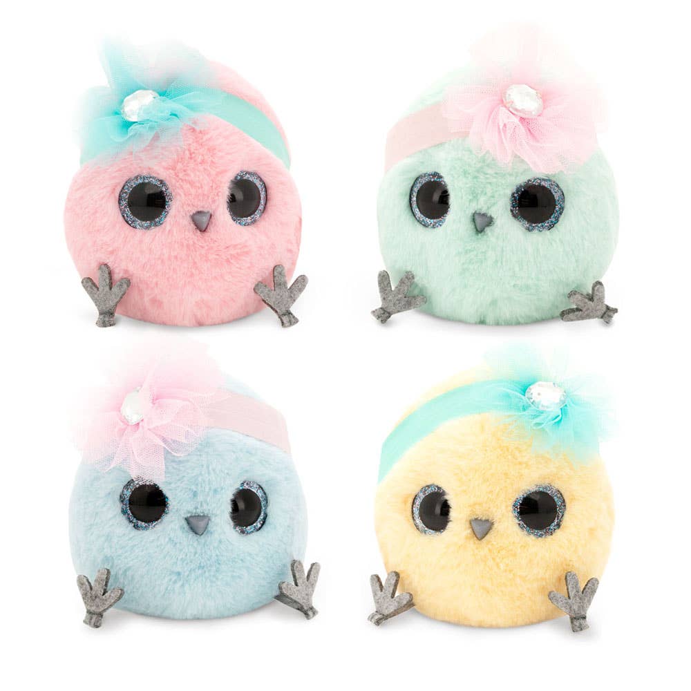 Whozie-Plüschtier mit Dekoration, 13 cm