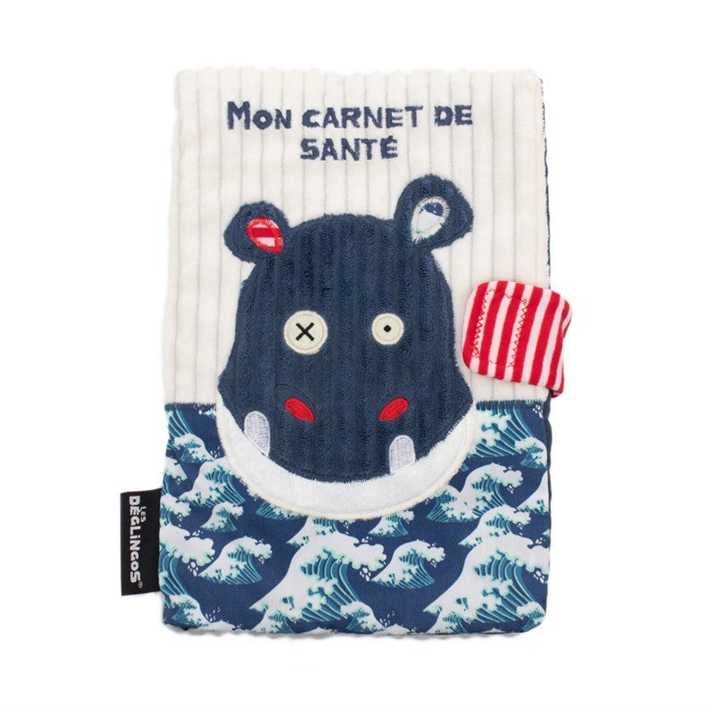 Protège carnet de santé Hippipos l'hippopotame