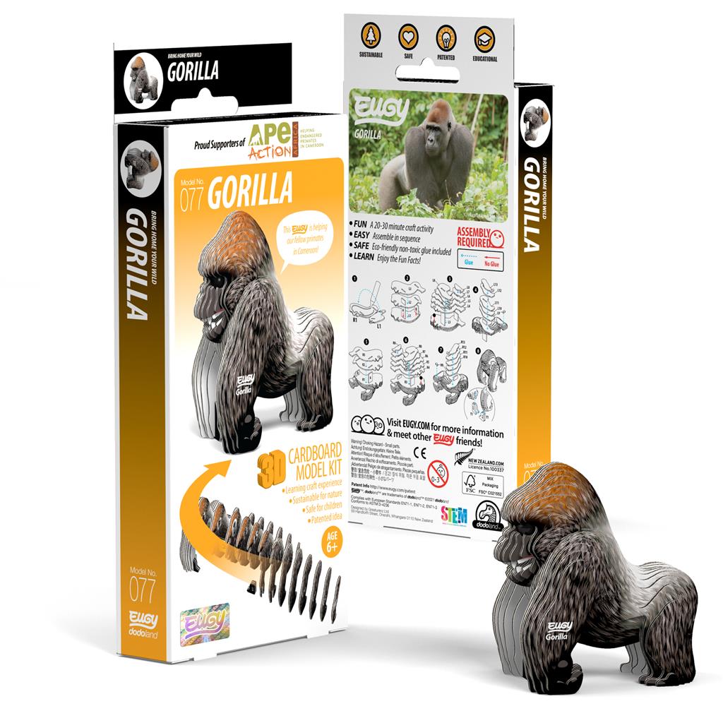 EUGY 3D - Gorille