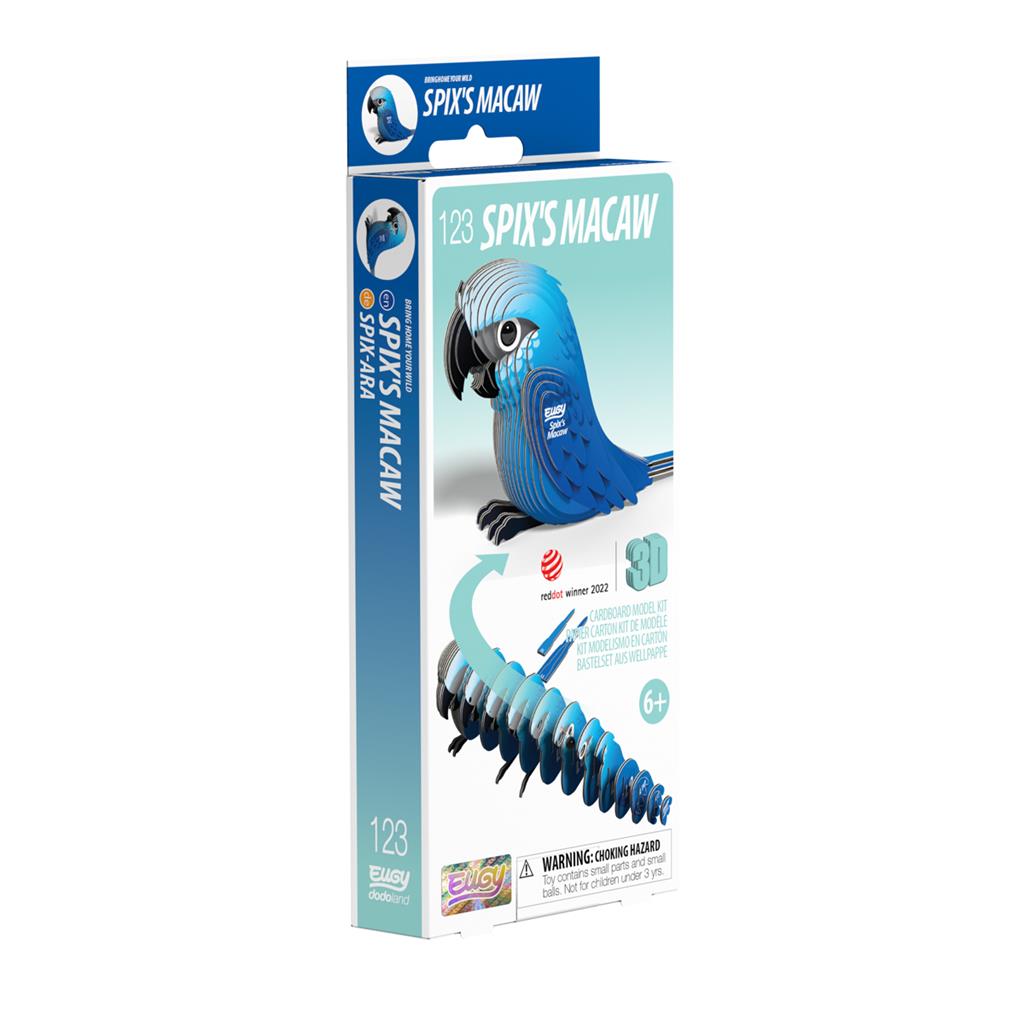 EUGY 3D - Spix's Macaw