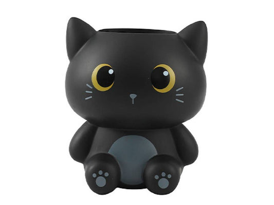 3D-Bleistifthalter schwarze Katze