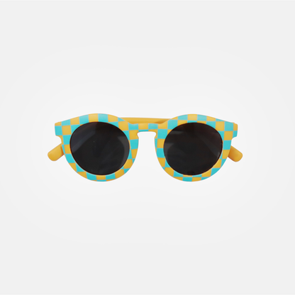 Lunettes de Soleil Enfant - CAT 3 - Matchy Vichy Bleu
