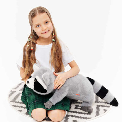 Ultraweiches Waschbär-Plüschtier (58 cm) – ab Geburt