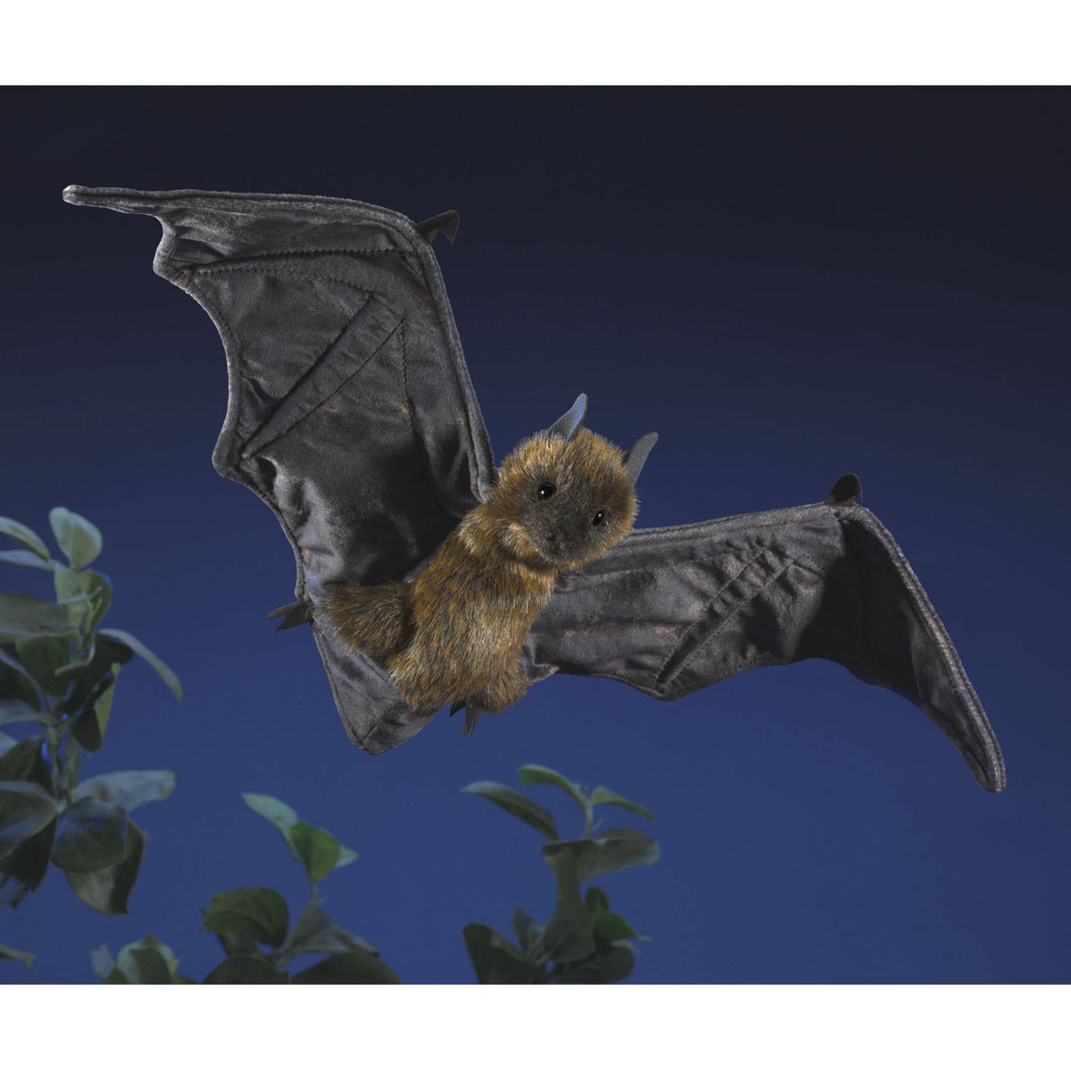 Marionnette à main Chauve-souris fruitière/Flying Fox 3191 Folkmanis réaliste