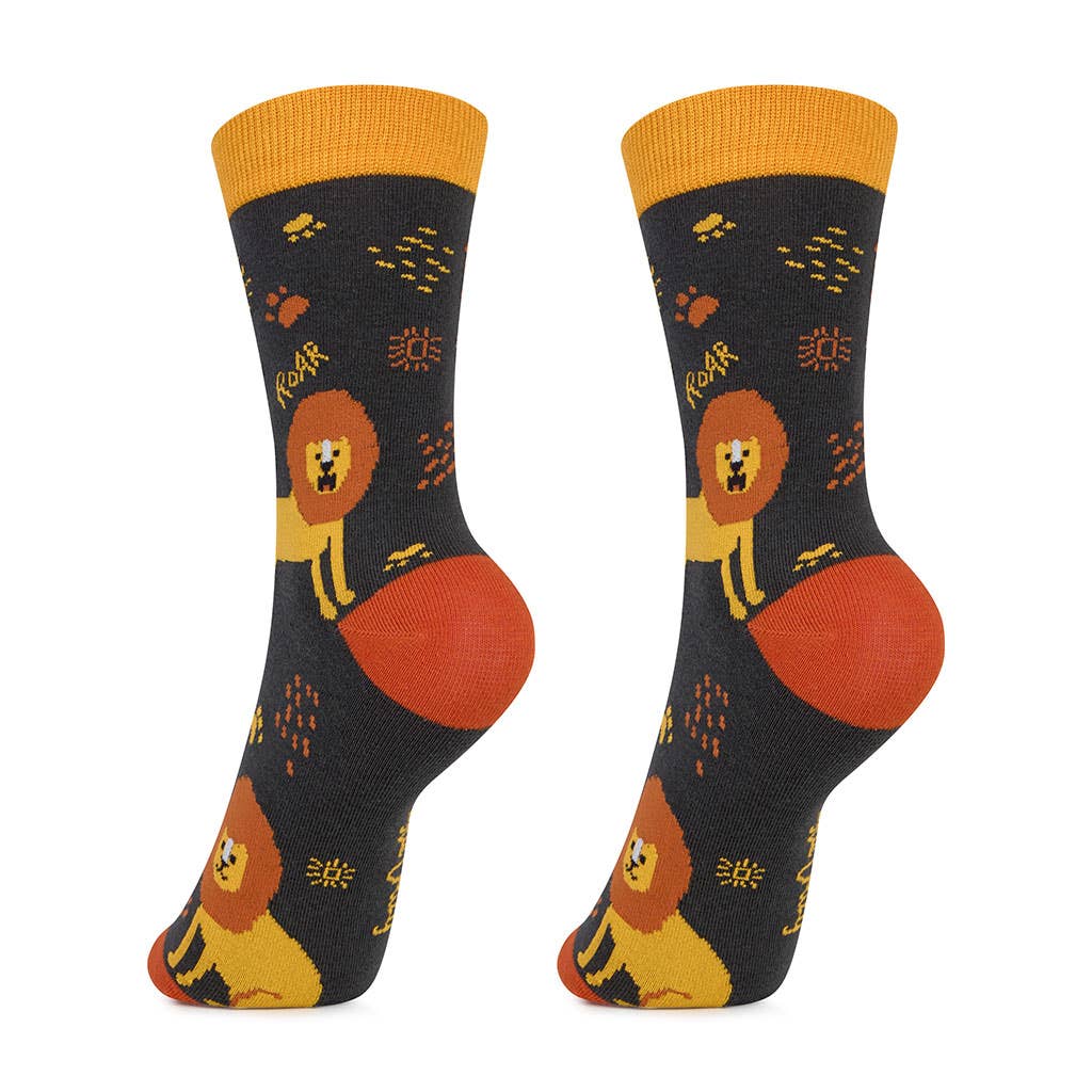Kindersocken Löwen