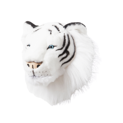 Décoration Murale Peluche Albert le Tigre Blanc - Wild & Soft