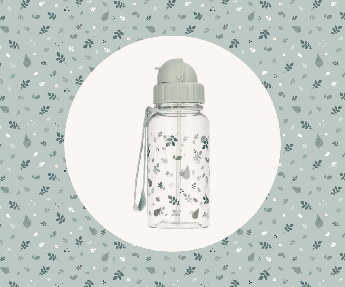 Plastikflasche Blätter Salbei Farbe