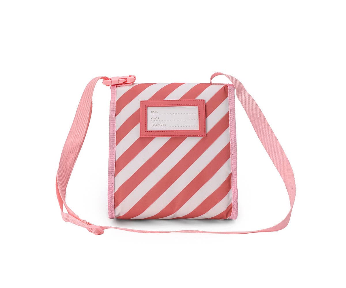 Isolierte Snacktasche Stripes Bloom & Blush