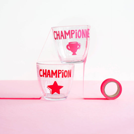 Verre Duralex Championne – vue produit 2