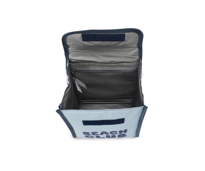 Isolierte Snacktasche "Stripes Blues & Beyond"