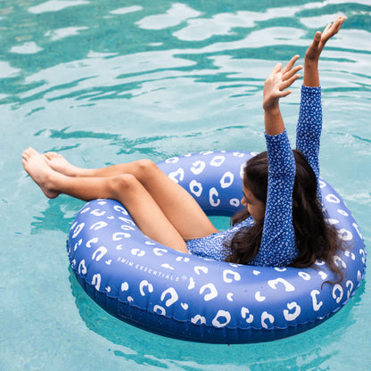 Blue Leopard Pool Float 