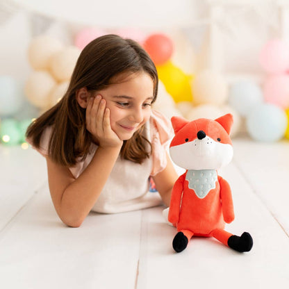 Plüschtier mit orangefarbenem Fuchs