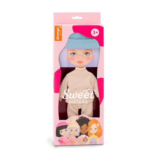 Bekleidungsset: beiger Trainingsanzug - 28 cm