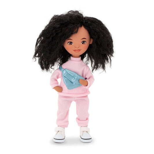 Tina-Puppe im rosa Trainingsanzug – 32 cm