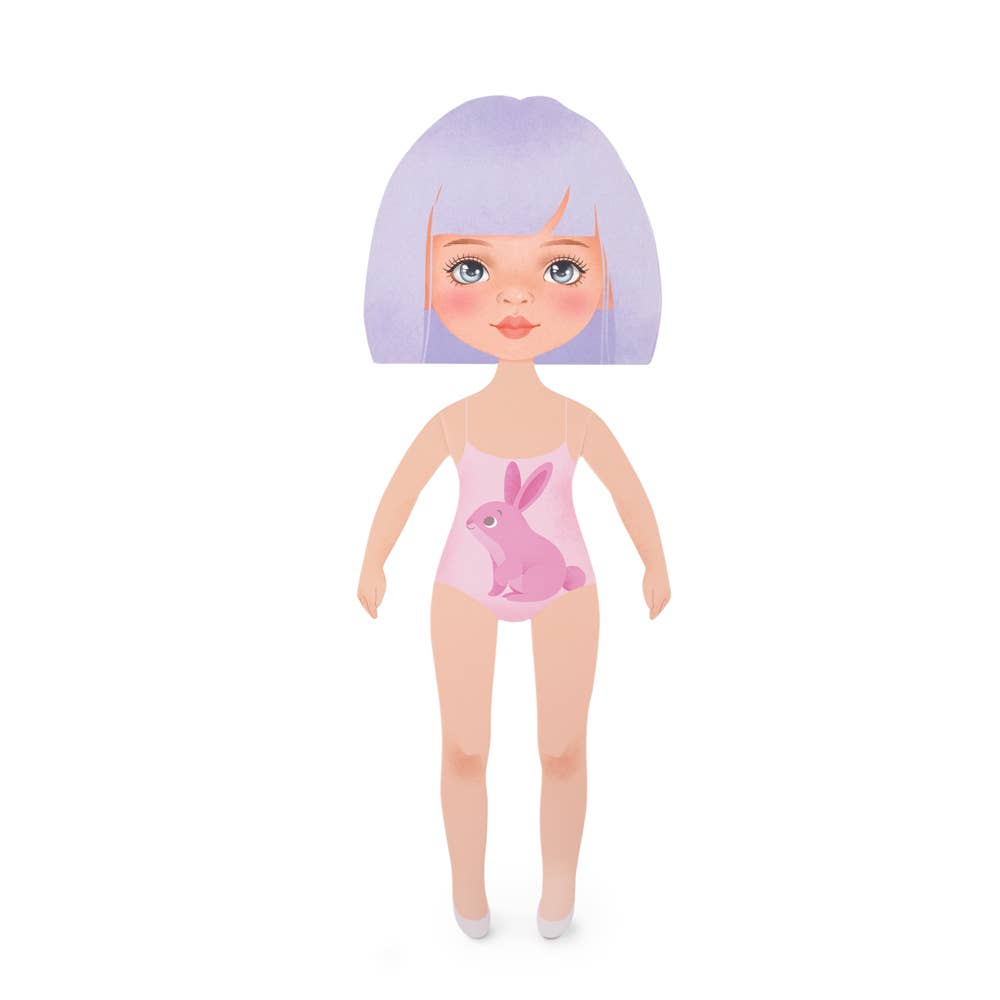Ensemble de vêtements : jersey violet 28 cm